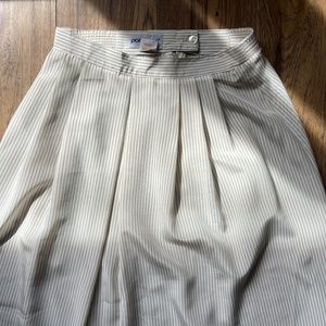 Vintage 70s Vertical Striped Pantman Skirt